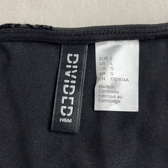 Black tiger print H&M dress - Picture 3 of 3